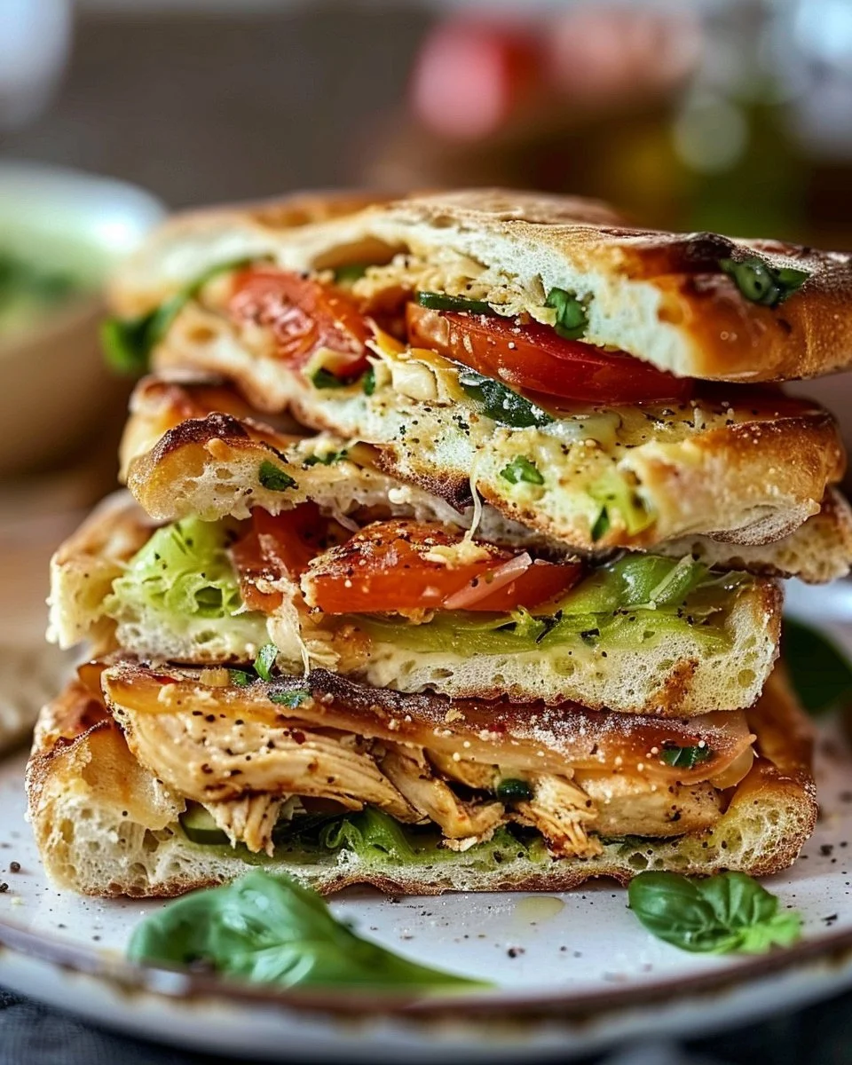 Chicken Focaccia Sandwich