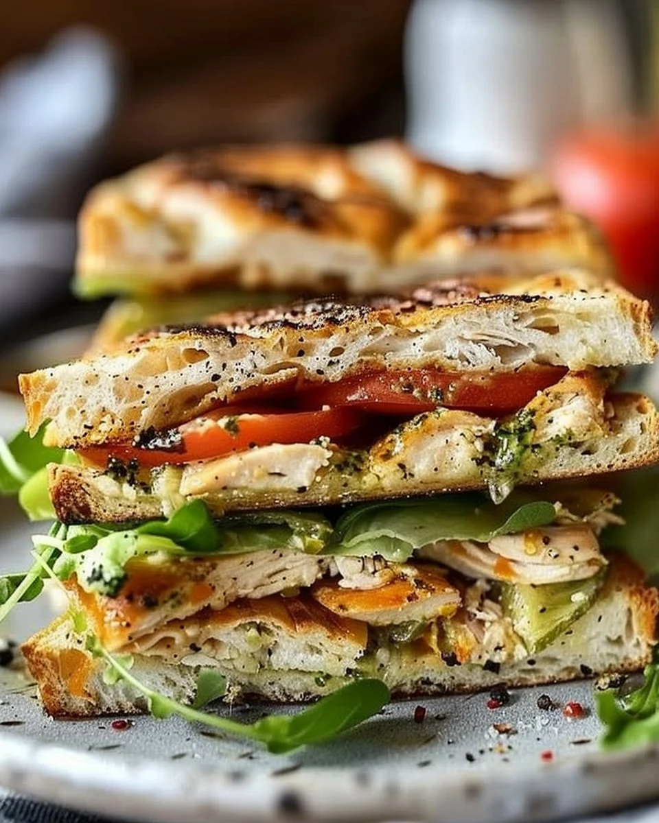 Chicken Focaccia Sandwich