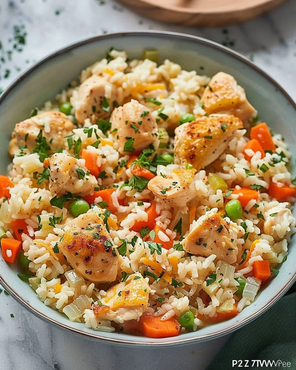 Cozy One-Pot Chicken & Rice (Gluten-Free)