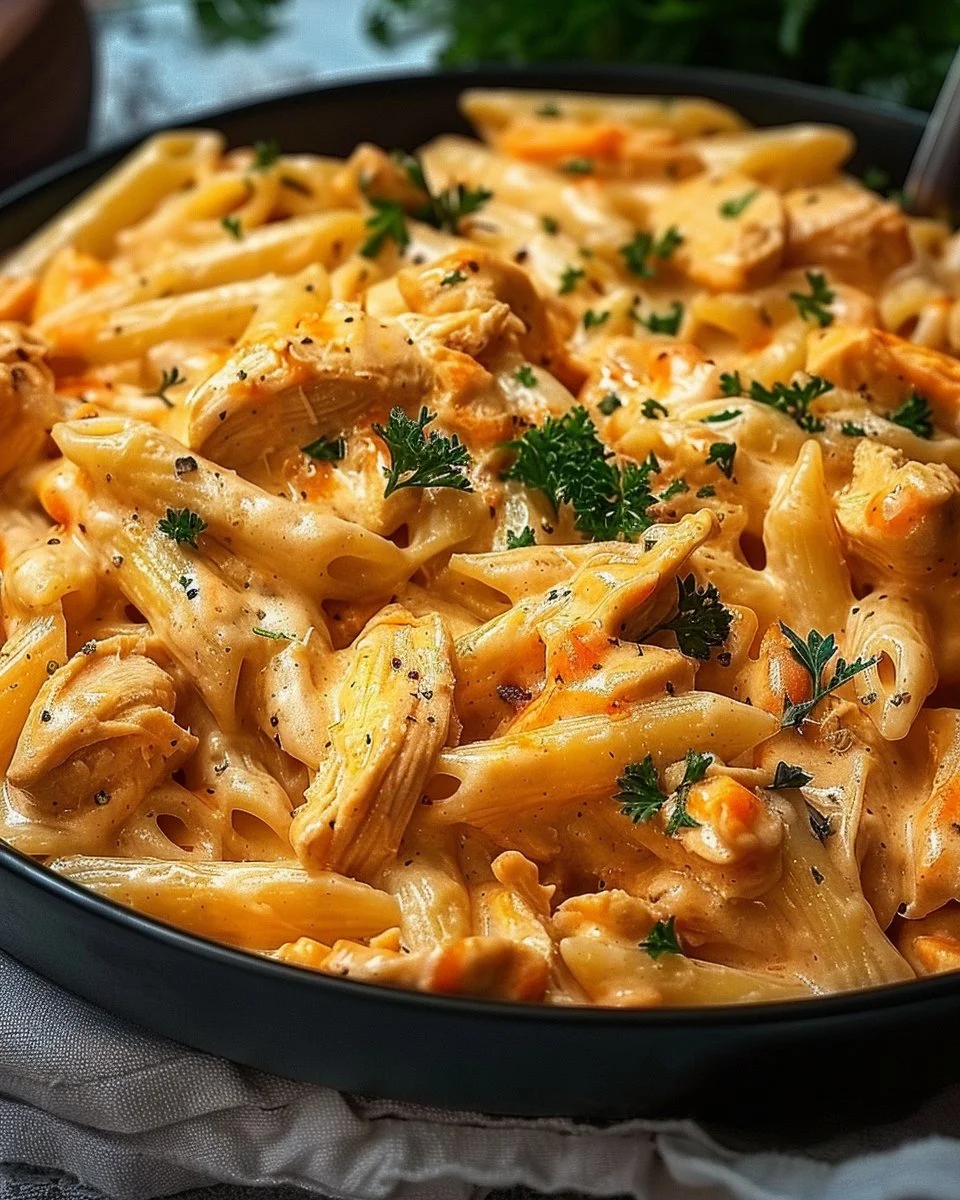 Creamy Buffalo Chicken Pasta