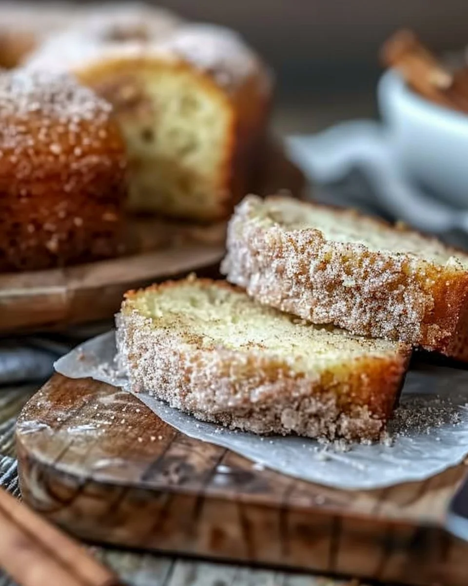 Easy Cinnamon Donut Bread
