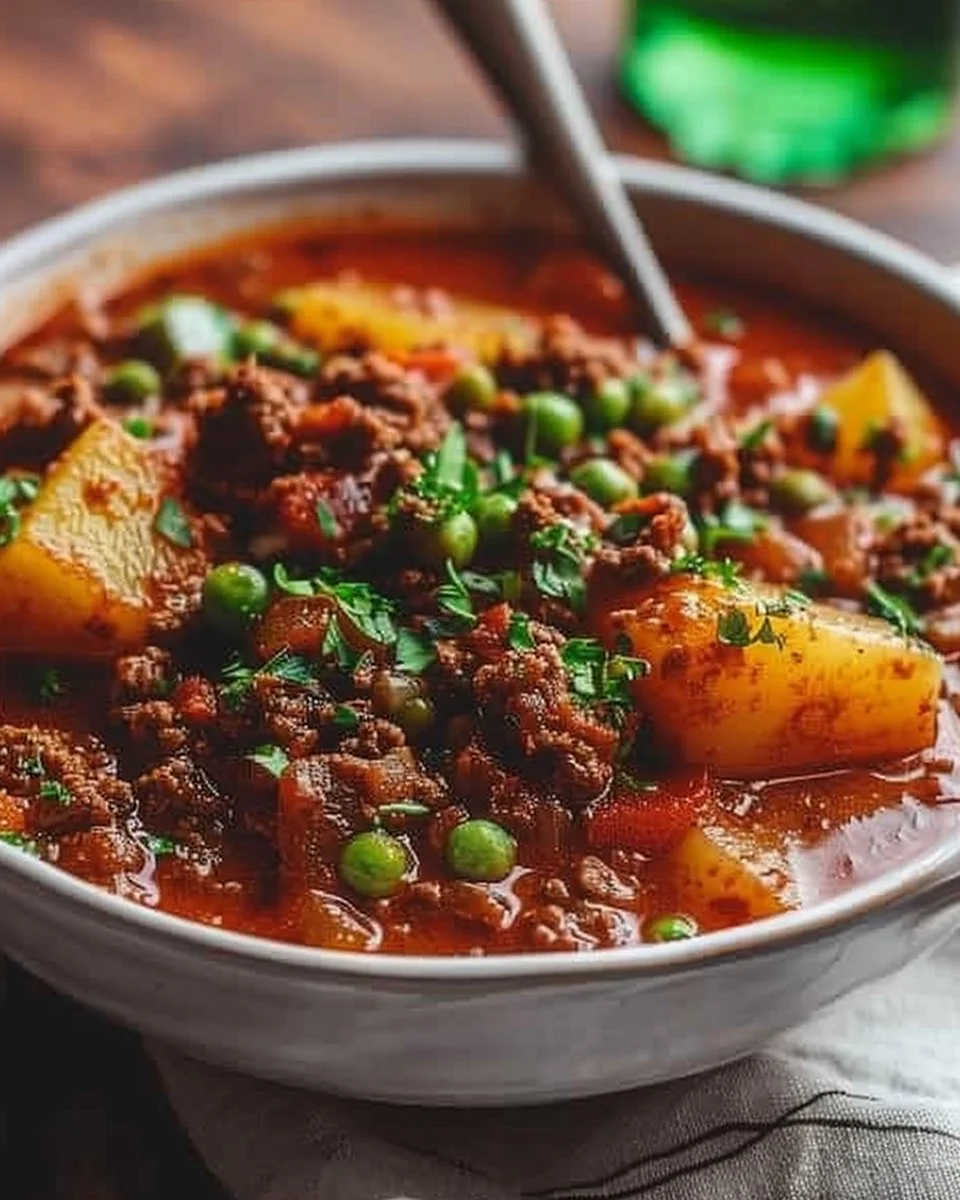Easy Ground Beef Stew