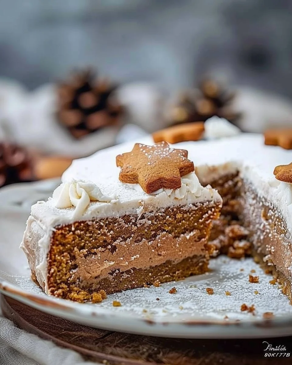 Gingerbread Ermine Cake