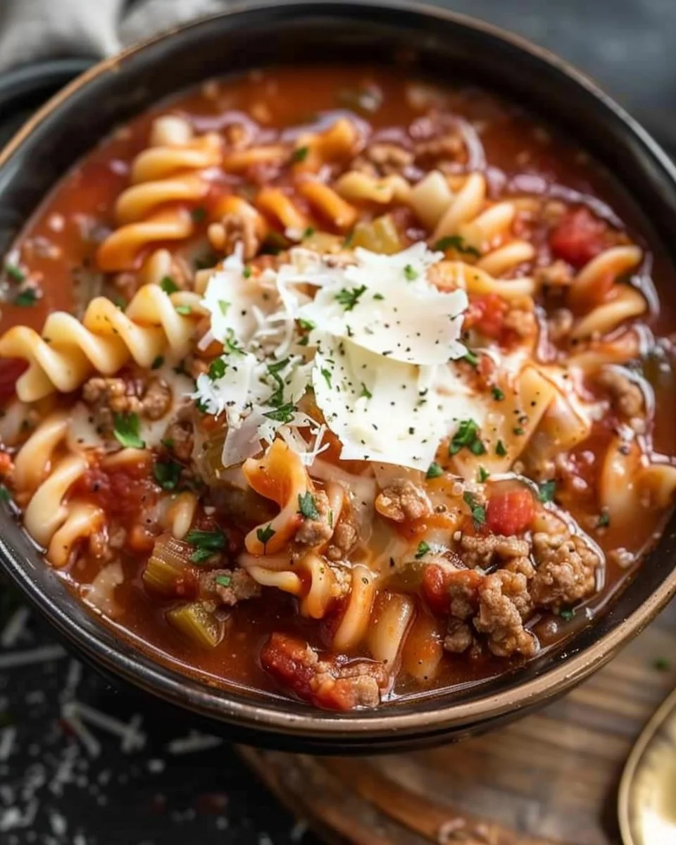 Gluten Free Crock Pot Lasagna Soup