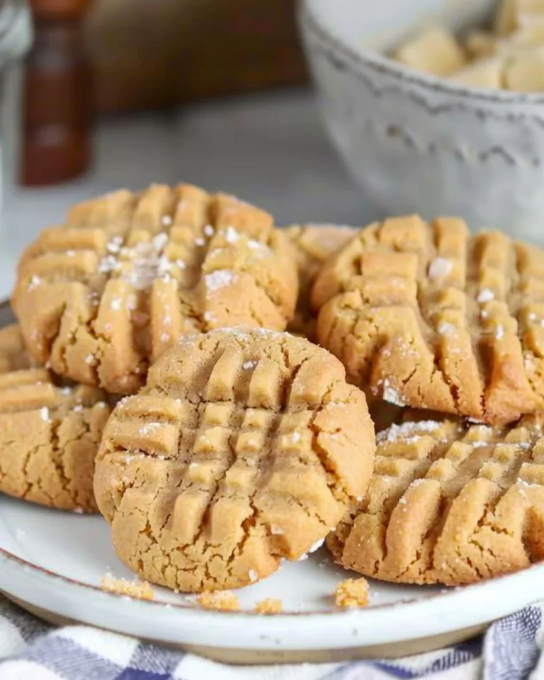 Freshly baked homemade Nutter Butter Cookies on a cooling rack