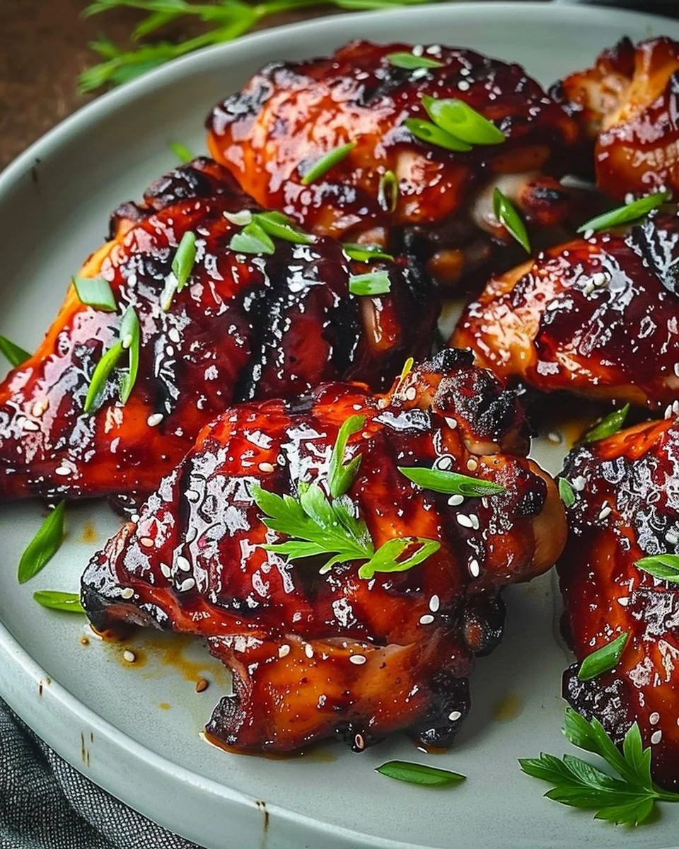 Juicy Japanese BBQ Chicken Thighs