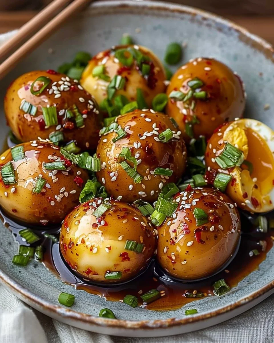 Korean Soy Marinated Eggs
