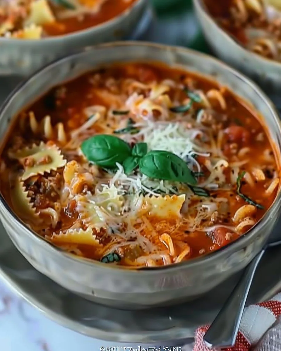 Lasagna Soup