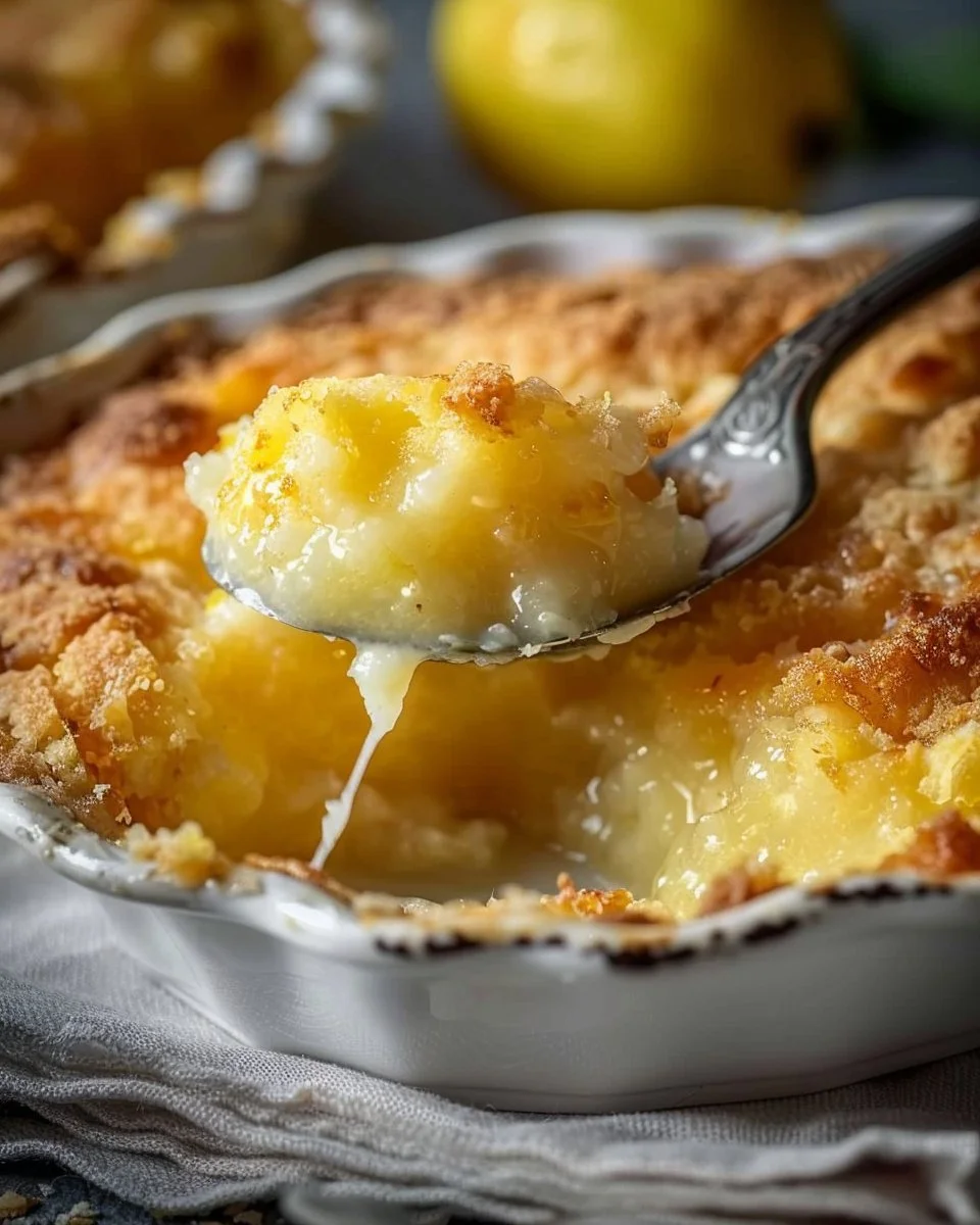 Magic Lemon Cobbler