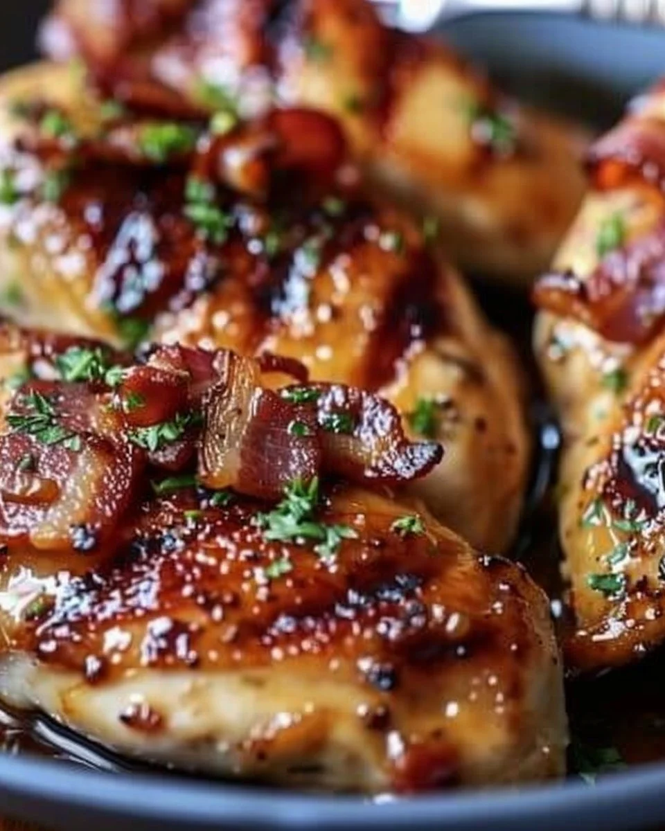 Maple Garlic Bacon Chicken