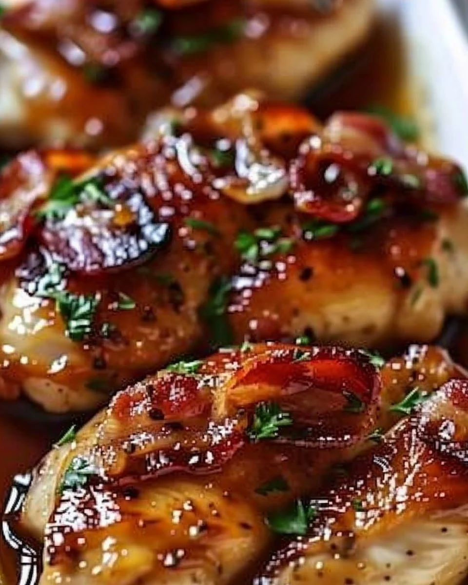 Maple Garlic Bacon Chicken