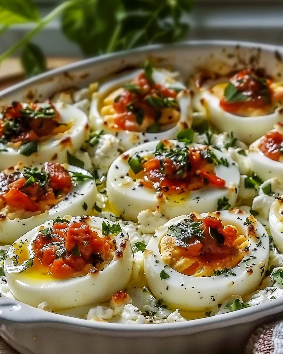 Mediterranean Baked Feta Eggs: Your New Favorite Comfort Dish