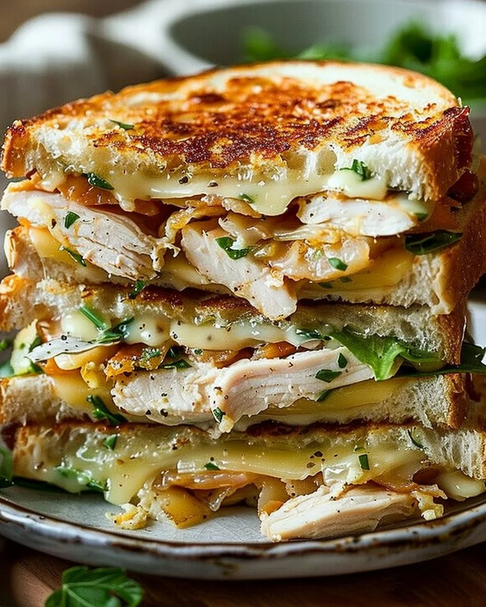 Pin by Kathleen Flanagan on Chicken | Recipes, Sandwich recipes, Melt recipe