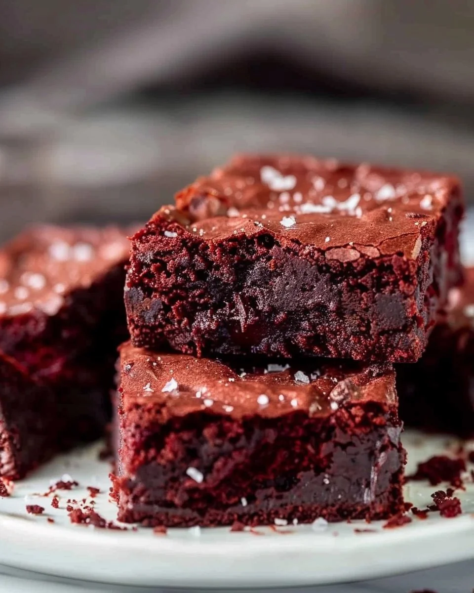 Red Velvet Brownies