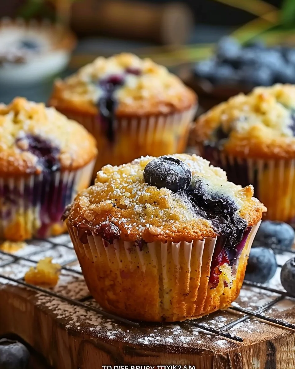 To Die For Blueberry Muffins